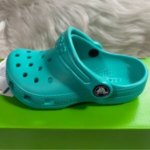 Kids' Classic Clog Toddler- Lagoon Green/Blue Size C9